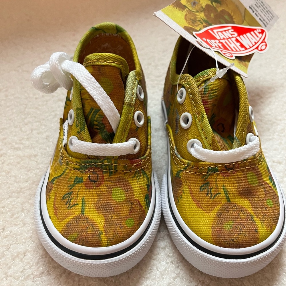 Vans Van Gogh Amsterdam Sunflower Toddler Shoes